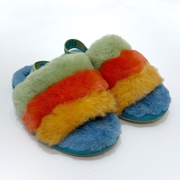 Ugg Toddler Fluff Yeah Slide Sandal Size 12 - Picture 2 of 11